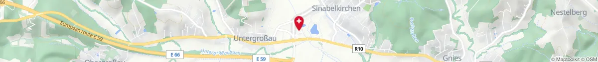 Kartendarstellung des Standorts für Apotheke Sinabelkirchen in 8261 Sinabelkirchen